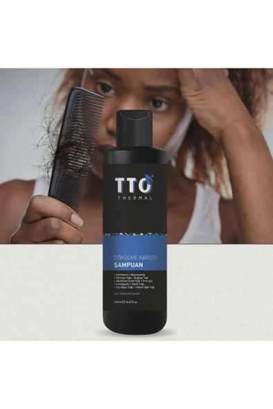 Tto Thermal Dökülme Karşıtı Şampuan 250 ml - Resim 2