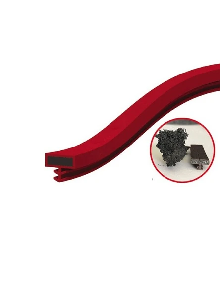 Contacall Ahşap Panel Kapı İntümesan Yangın Fitili Duman Sızdırmaz Conta 6 Metre Kahverengi ürün görseli 1