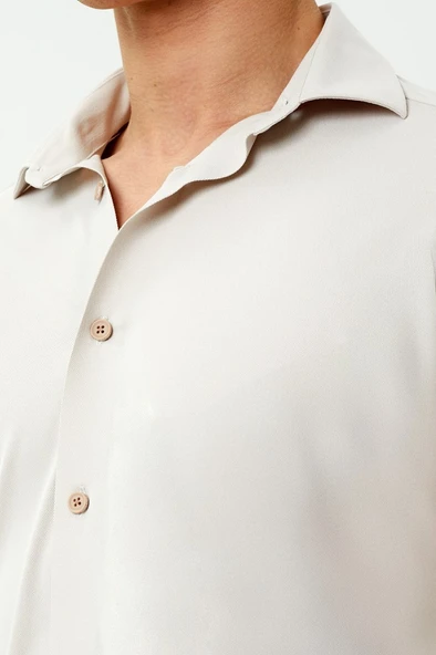 Exuma Erkek Açık Pembe Pike Gömlek - 3