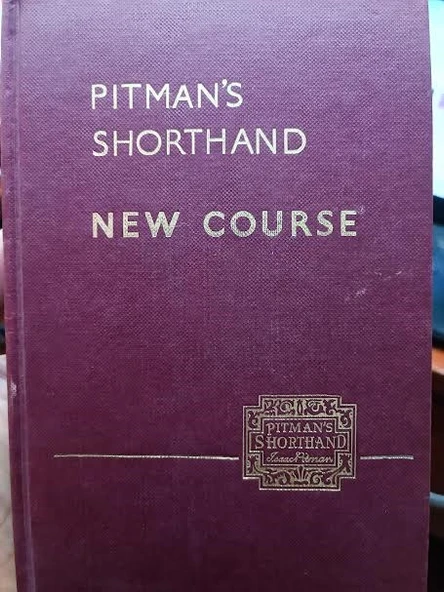 PITMAN'S SHORTHAND NEW COURSE ISAAC PITMAN(ÇOK TEMİZ İKİNCİ EL CİLTLİ ürün görseli