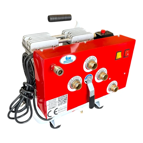 Kammak Çift Yönlü Havalı Darbeli Kompresörlü Petek Temizleme Makinası AirPro-Mini - 2