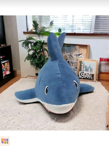 40 CM Köpek Balığı Baby Shark Peluş Uyku Arkadaşı ve Oyuncak - 4