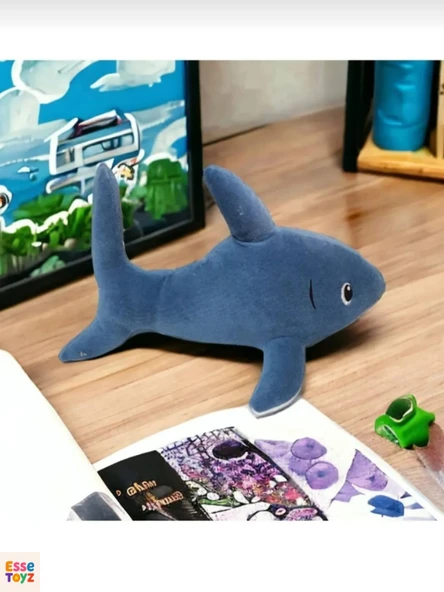 40 CM Köpek Balığı Baby Shark Peluş Uyku Arkadaşı ve Oyuncak - 3