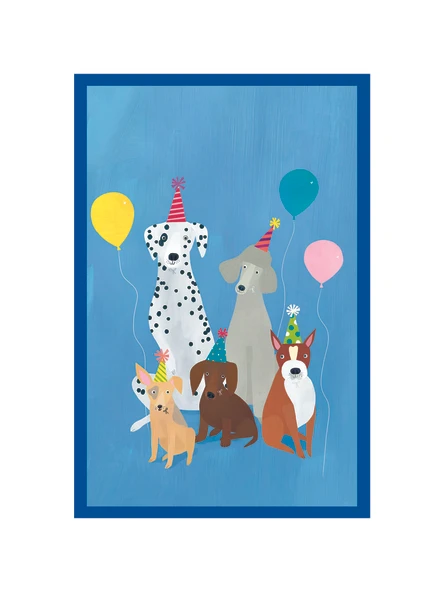 Hediye Kartı & Karpostal  Köpek ve Tavşan Temalı Özel Tasarımlı Anlamlı Kartlar - 1