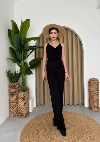 Darcy Sırt Dekolteli Tulum - Resim 4