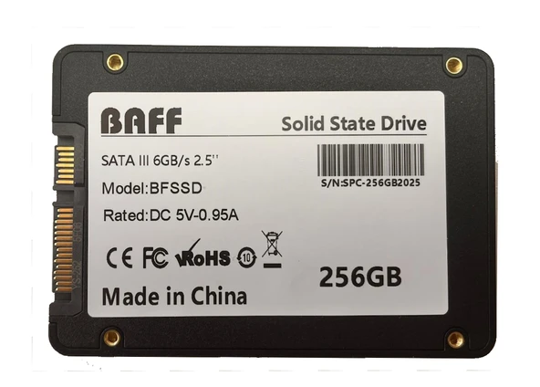 BAFF BF-SSD 256GB SATA III 2.5" 6GB/s Solid State Drive - 3