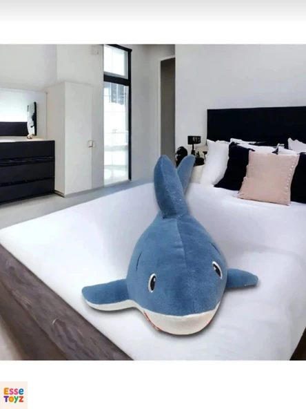 40 CM Köpek Balığı Baby Shark Peluş Uyku Arkadaşı ve Oyuncak - 1