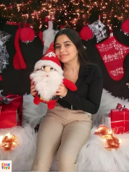 Kırmızı Noel Baba Çuvalı 30x30 hediye Paketi - Resim 3