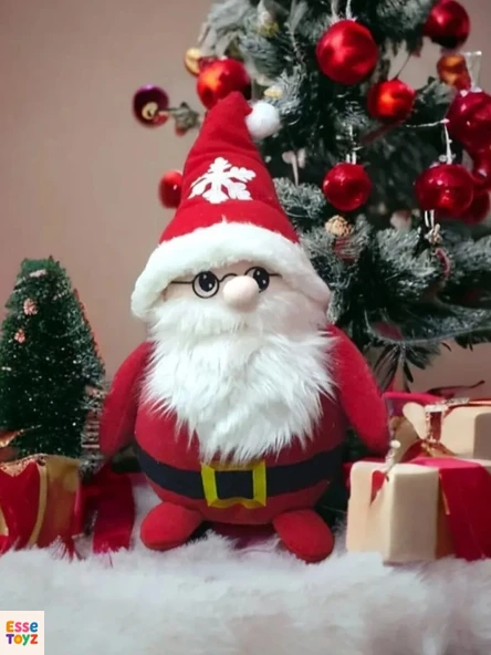 Kırmızı Noel Baba Çuvalı 30x30 hediye Paketi - Resim 4