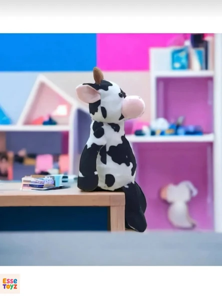 45 cm Sevimli İnek Peluş Oyuncak – Yumuşak ve Eğlenceli Arkadaş ürün görseli