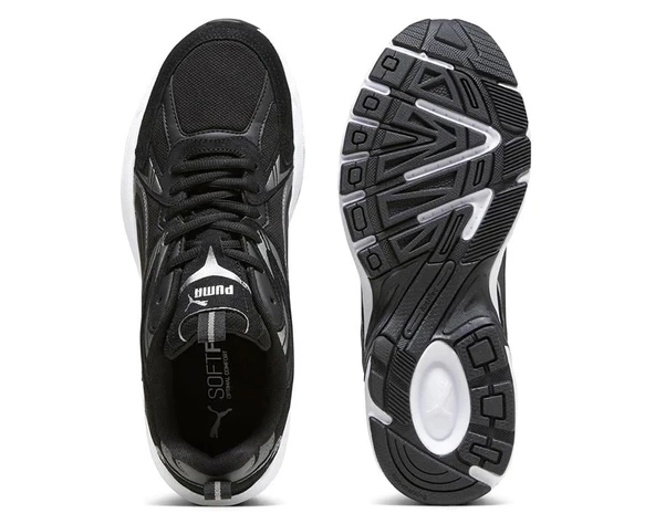 Milenio Tech SuedePUMA Black-Puma Aged Silver-Cool Dark Gray - 5