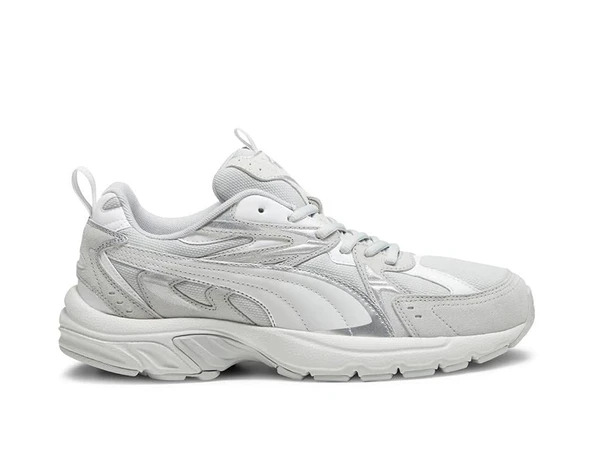 Milenio Tech SuedeCool Light Gray-Feather Gray-PUMA White