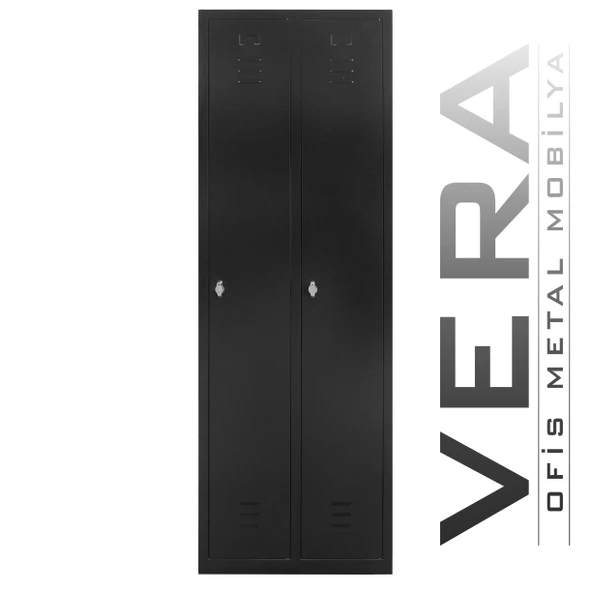 Soyunma Dolabı Metal 2 Kişilik İşçi Soyunma Dolabı - 1