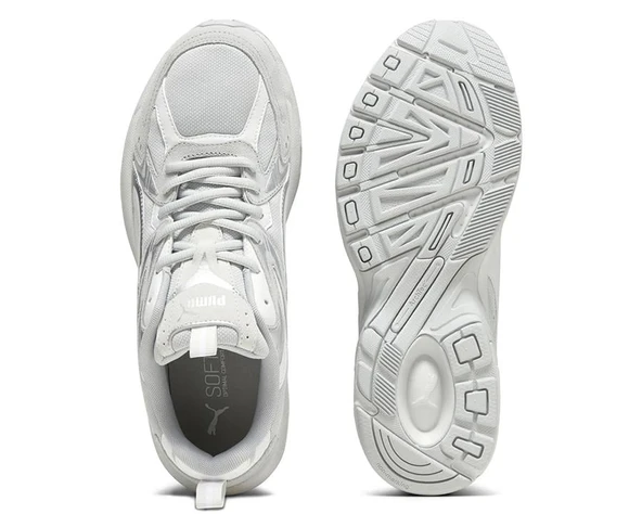 Milenio Tech SuedeCool Light Gray-Feather Gray-PUMA White - 5