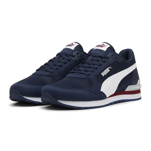 ST Runner v4 MeshClub Navy-PUMA White-Team Regal Red-Platinu - Resim 2
