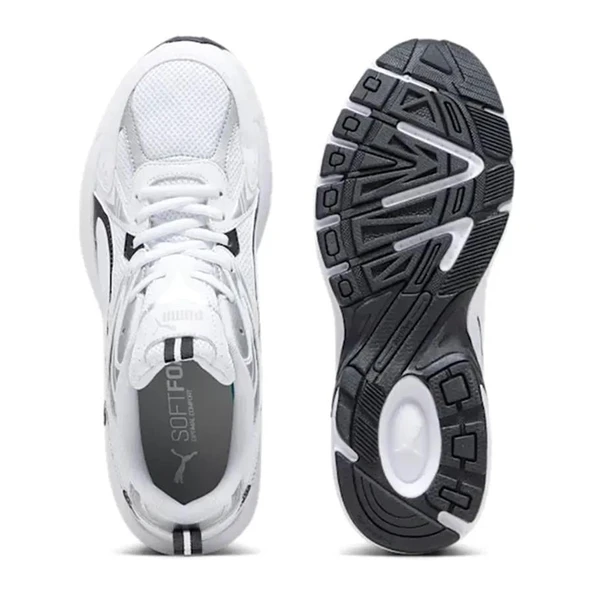 Milenio TechPUMA White-PUMA Black-PUMA Silver - Resim 3
