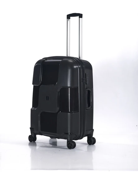 Monalisa Home Kırılmaz Büyük Boy BLACK Valiz