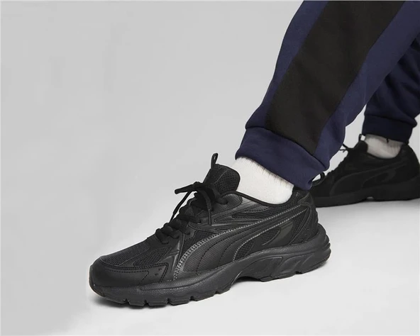 Milenio TechPUMA Black-Shadow Gray - Resim 2