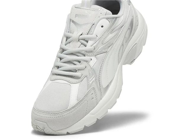 Milenio Tech SuedeCool Light Gray-Feather Gray-PUMA White - 6