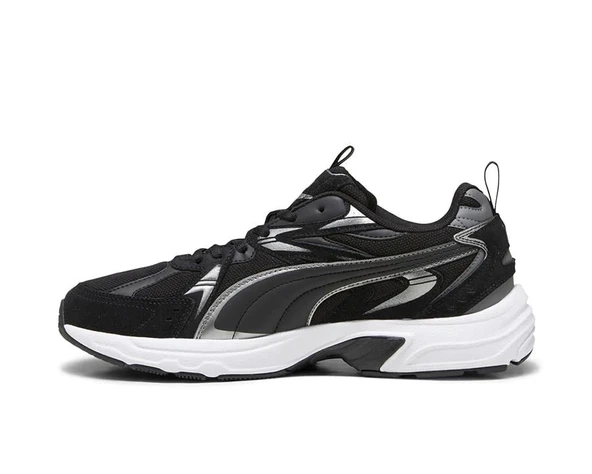 Milenio Tech SuedePUMA Black-Puma Aged Silver-Cool Dark Gray - 3