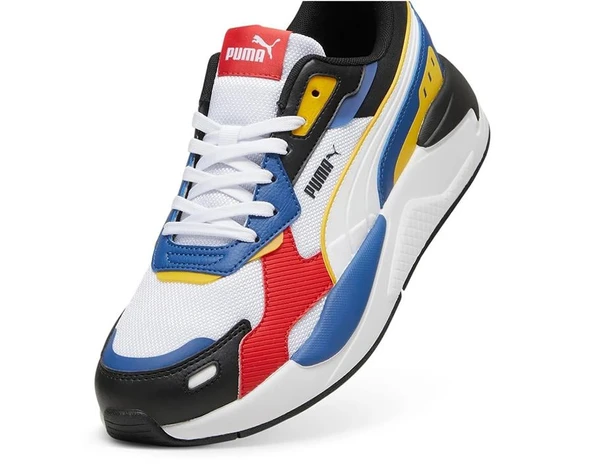 X-Ray 3PUMA White-Yellow Sizzle-PUMA Black-For All Time Red - Resim 5