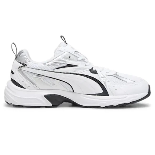 Milenio TechPUMA White-PUMA Black-PUMA Silver - Resim 5