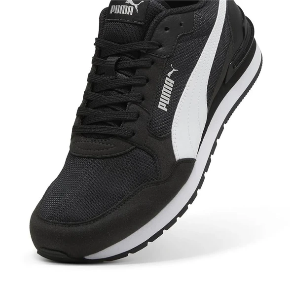 ST Runner v4 MeshPUMA Black-PUMA White-PUMA Silver - Resim 4