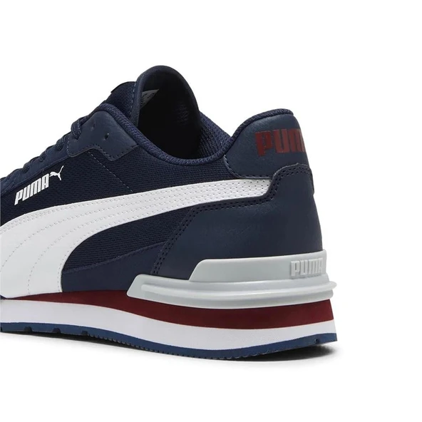 ST Runner v4 MeshClub Navy-PUMA White-Team Regal Red-Platinu - Resim 4