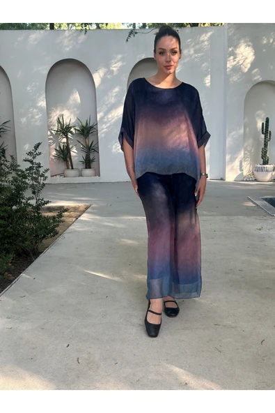 YAZLIK İPEK KUMAŞ ASTARLI İKİLİ TAKIM - 2