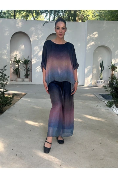 YAZLIK İPEK KUMAŞ ASTARLI İKİLİ TAKIM - 10