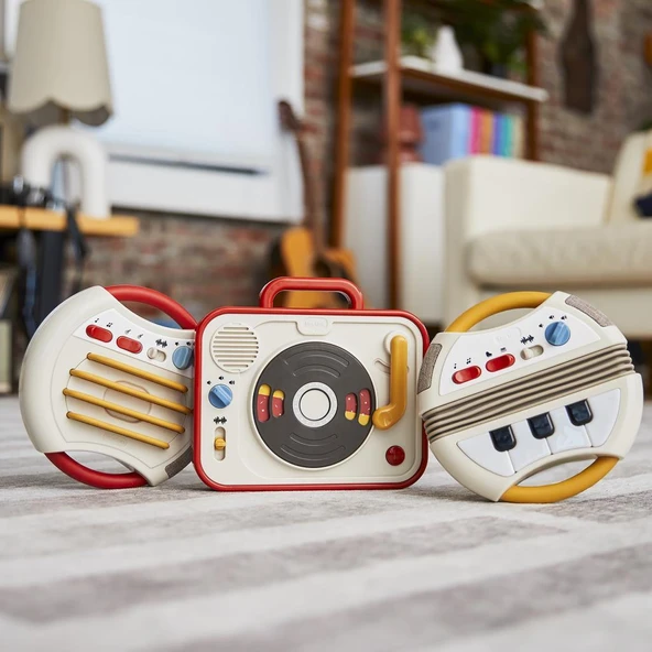Tiny Love Işıklı Elektrikli Akordion Tiny Rockers - 4