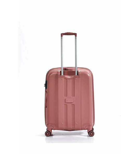 Monalisa Home Kırılmaz Orta Boy DARK ROSE Valiz