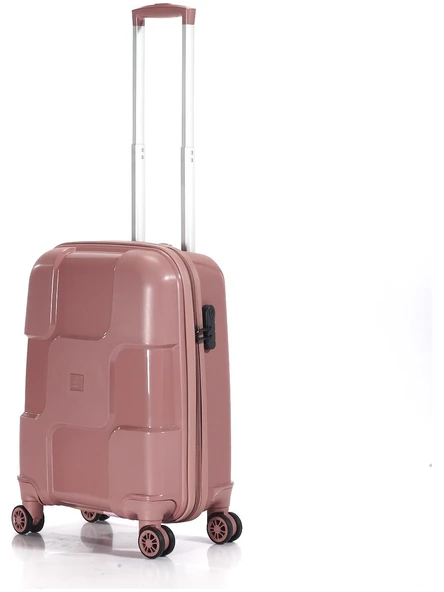Monalisa Home Kırılmaz Orta Boy DARK ROSE Valiz - 2