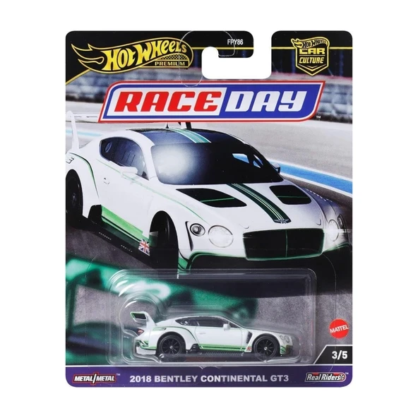 Hot Wheels Premium 2018 Bentley Continental GT3 FPY86 HRV93 ürün görseli 1