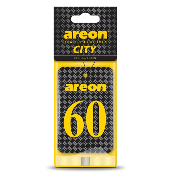 Areon City Vanilla Black 60 Oto Araç Kokusu ürün görseli