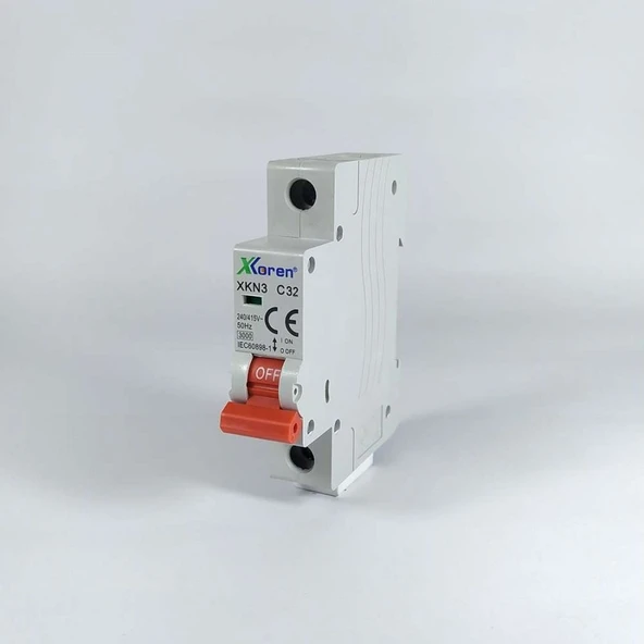 Xkoren Otomatik Sigorta 32A 3kA Xkoren Eski Seri KNB1-63-1C32A ürün görseli