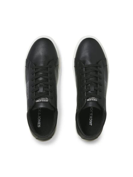 JACK JONES Yazı Baskılı Erkek Günlük Spor Ayakkabı 12282315 - 4