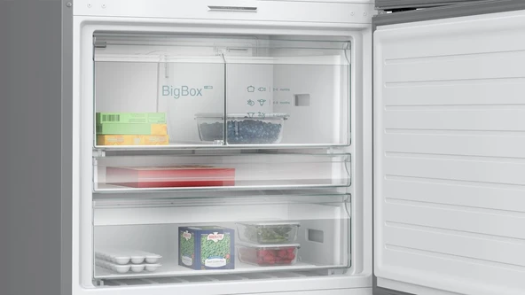 Siemens KG86PFIC0N 624 L Alttan Donduruculu No-Frost Buzdolabı - Resim 4