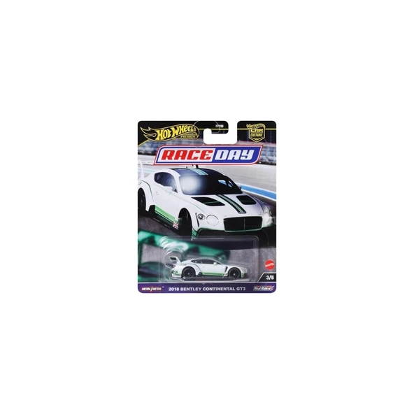 Hot Wheels Premium 2018 Bentley Continental GT3 FPY86 HRV93 - Resim 2