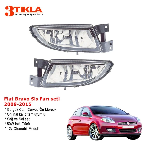 Fiat Bravo 2011 Sis Farı Takımı Led Xenon Set - Resim 2