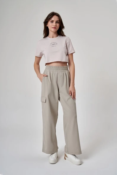 EXUMA KADIN PANTOLON-1523021 KUM ürün görseli