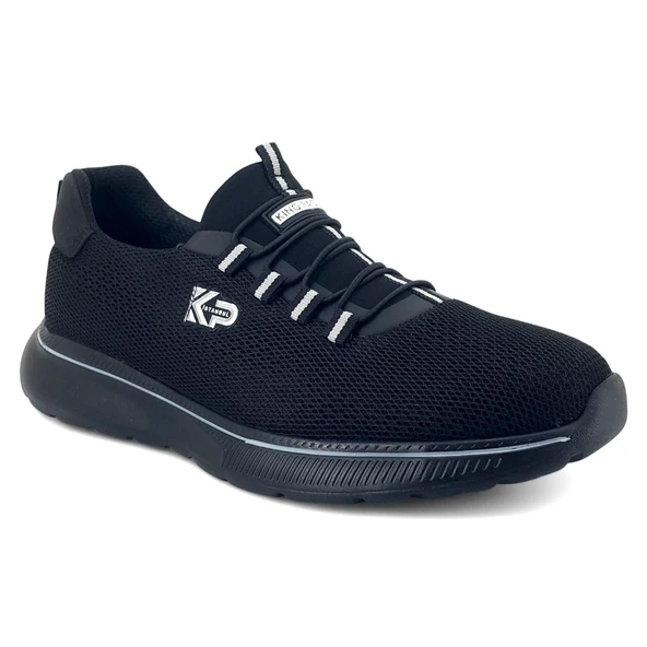 King Paolo 1254 25YA Erkek Anatomik Ayakkabı Siyah ürün görseli 1