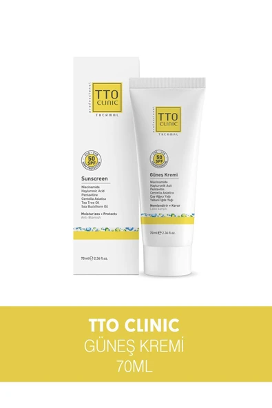 Tto Clinic Leke Karşıtı Güneş Koruyucu Krem SPF50 70ml ürün görseli