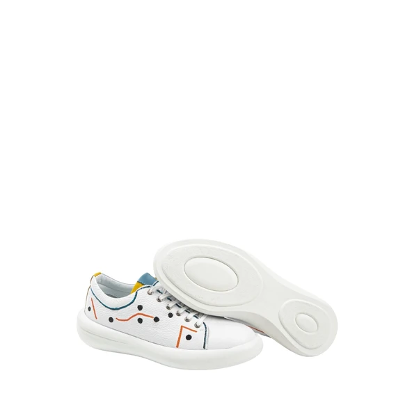 Fhoes 2614201 Hakiki Deri Erkek Sneaker Ayakkabı - 3