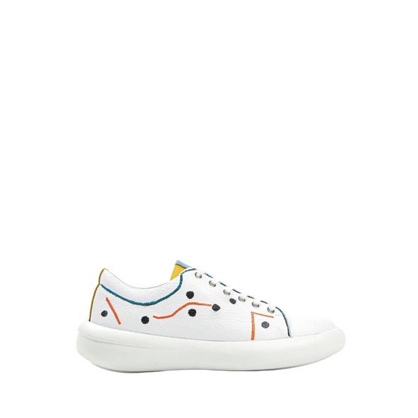 Fhoes 2614201 Hakiki Deri Erkek Sneaker Ayakkabı - 1