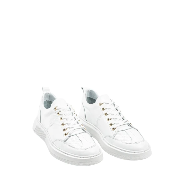 Fhoes 2614049 Hakiki Deri Erkek Sneaker  Ayakkabı - 4