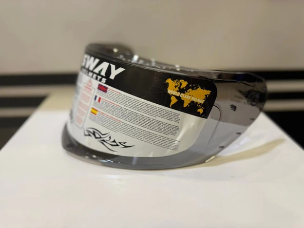 Kask Camı Sway 865/867 GÜMÜŞ