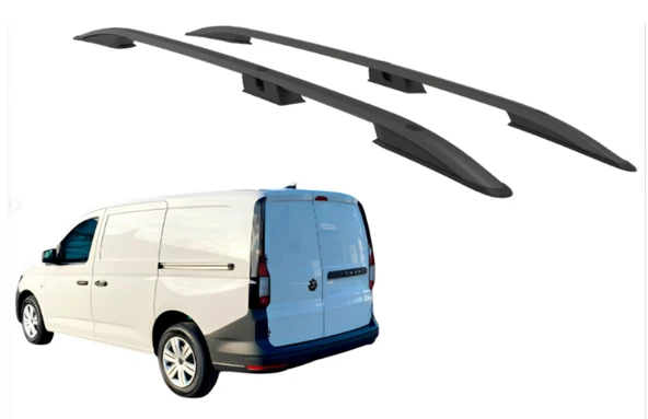 CADDY MAXİ UZUN ŞASE SİYAH TAVAN ÇITASI PORTBAGAJ 2022 2023 2024 2025 ürün görseli 1