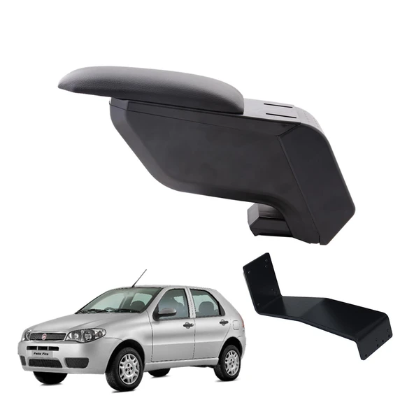 Fiat Palio 2009 Delmesiz Çelik Ayaklı Siyah Kolçak Kol Dayama ürün görseli