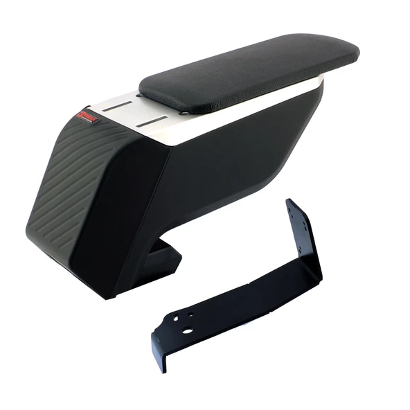 Fiat Doblo 1 Safeline 2007 Premium HQ Lüks Delmesiz Çelik Ayaklı Gri-Siyah Kolçak ürün görseli